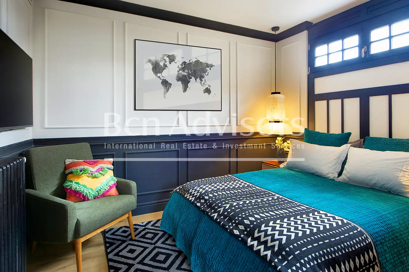 Bedroom of Attic for sale in Barcelona  with Air Conditioner, Heating and Terrace