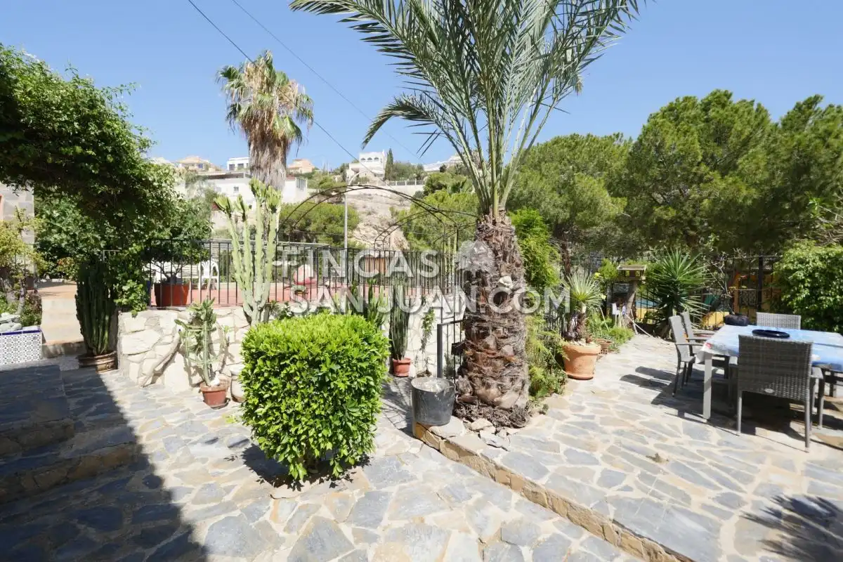 Exterior view of Houses for sale in El Campello  with Air Conditioner, Heating and Private garden