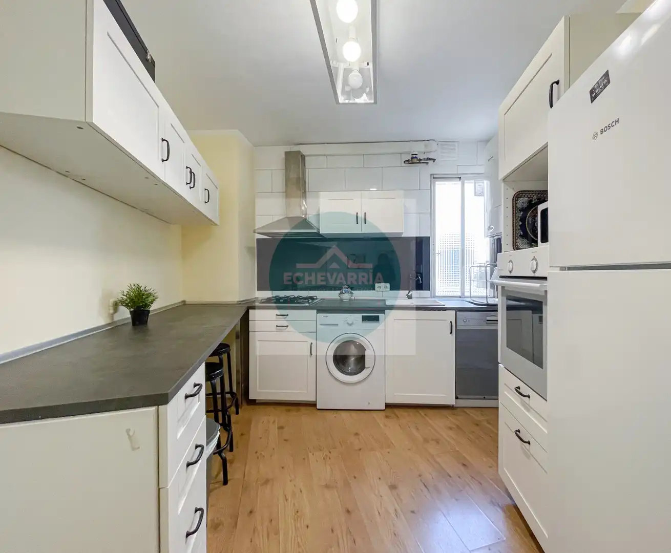 Kitchen of Attic for rent in Madrid  with Air Conditioner, Heating and Terrace