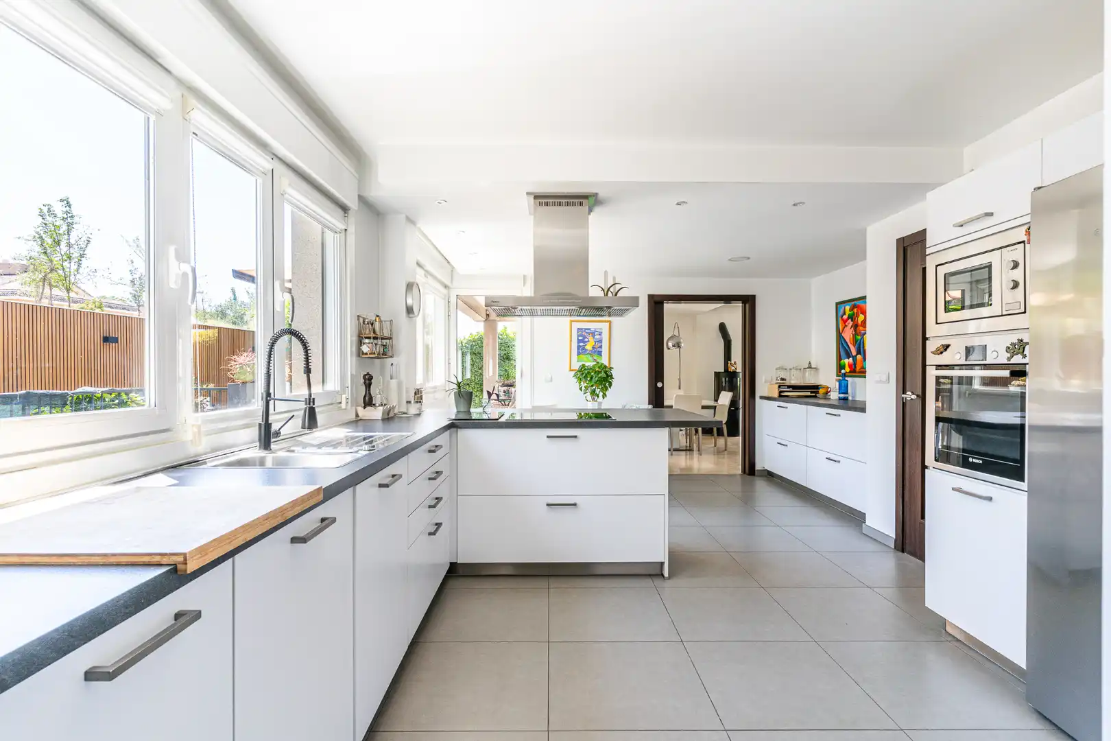 Kitchen of Detached homes for sale in Las Rozas de Madrid  with Air Conditioner, Heating and Private garden