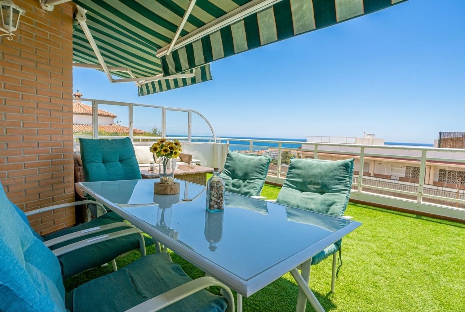 Terrassa de Pis en venda en Rincón de la Victoria amb Aire condicionat, Jardí privat i Terrassa