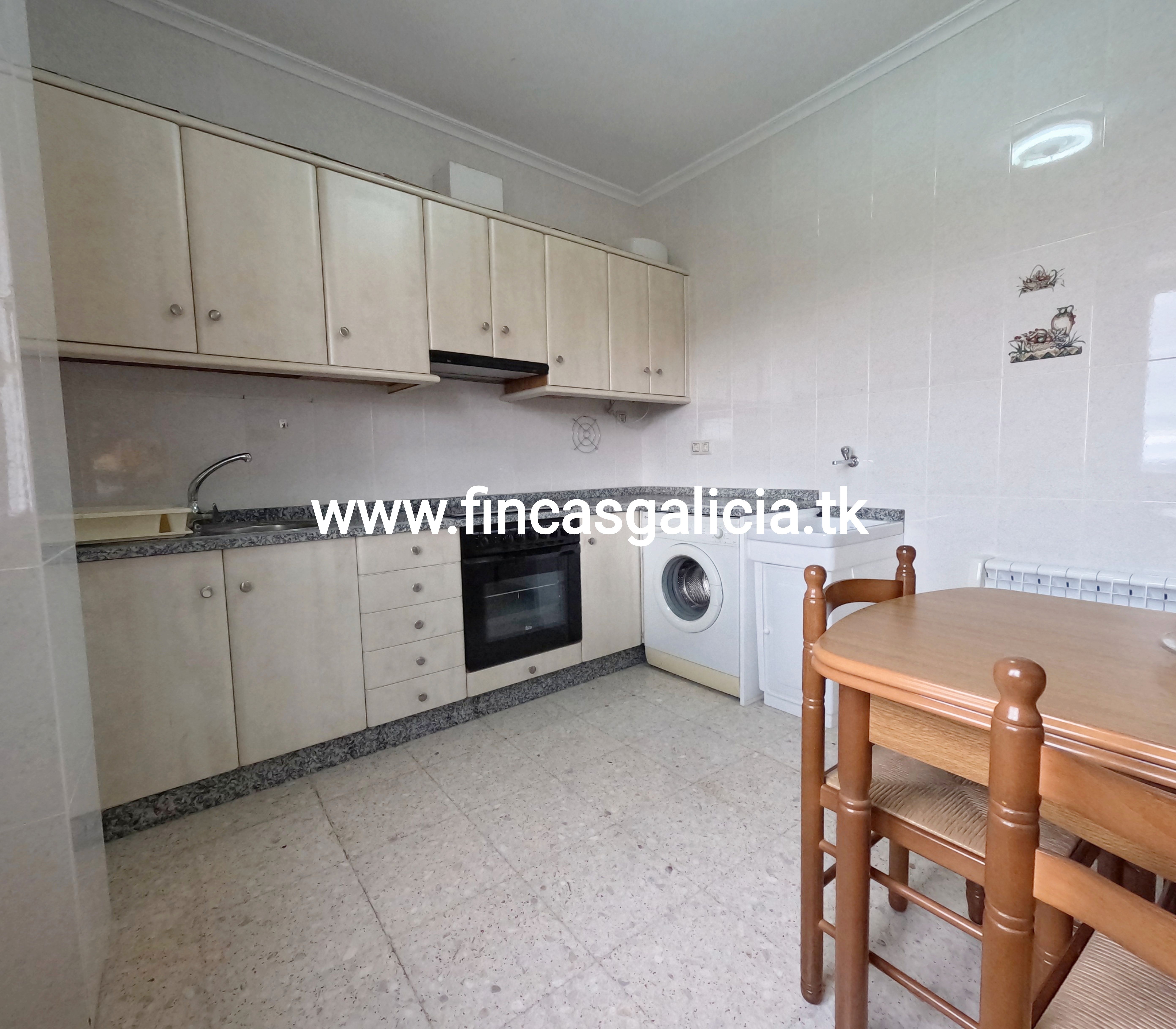 Kitchen of Flat for sale in A Gudiña   with Heating and Furnished