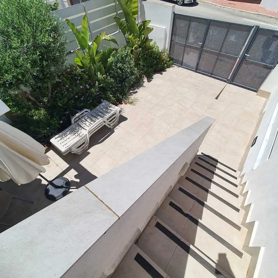 Terraza de Casa adosada en venta en Rojales con Microondas