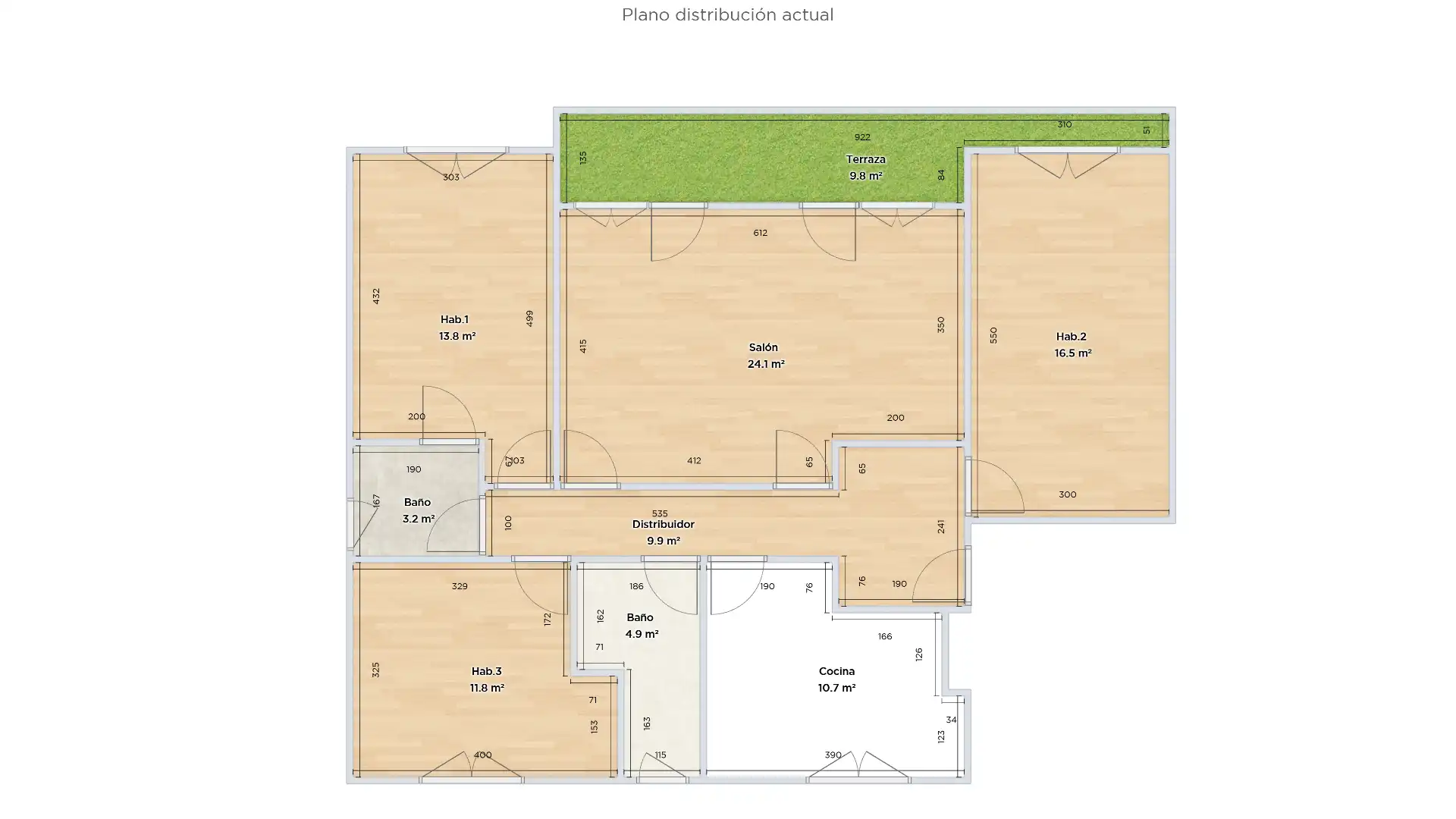 Wohnung mit Terrasse zum Verkauf in Juan Bautista Uriarte Kalea, imagen 15