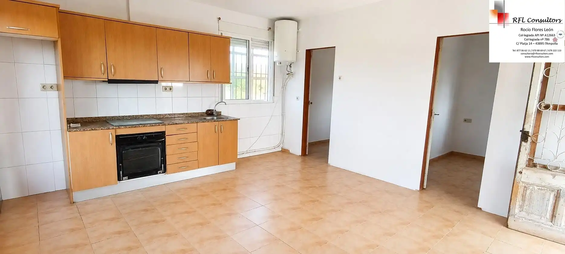 Cocina de Finca rústica en venta en Cabanes con Jardín privado y Terraza