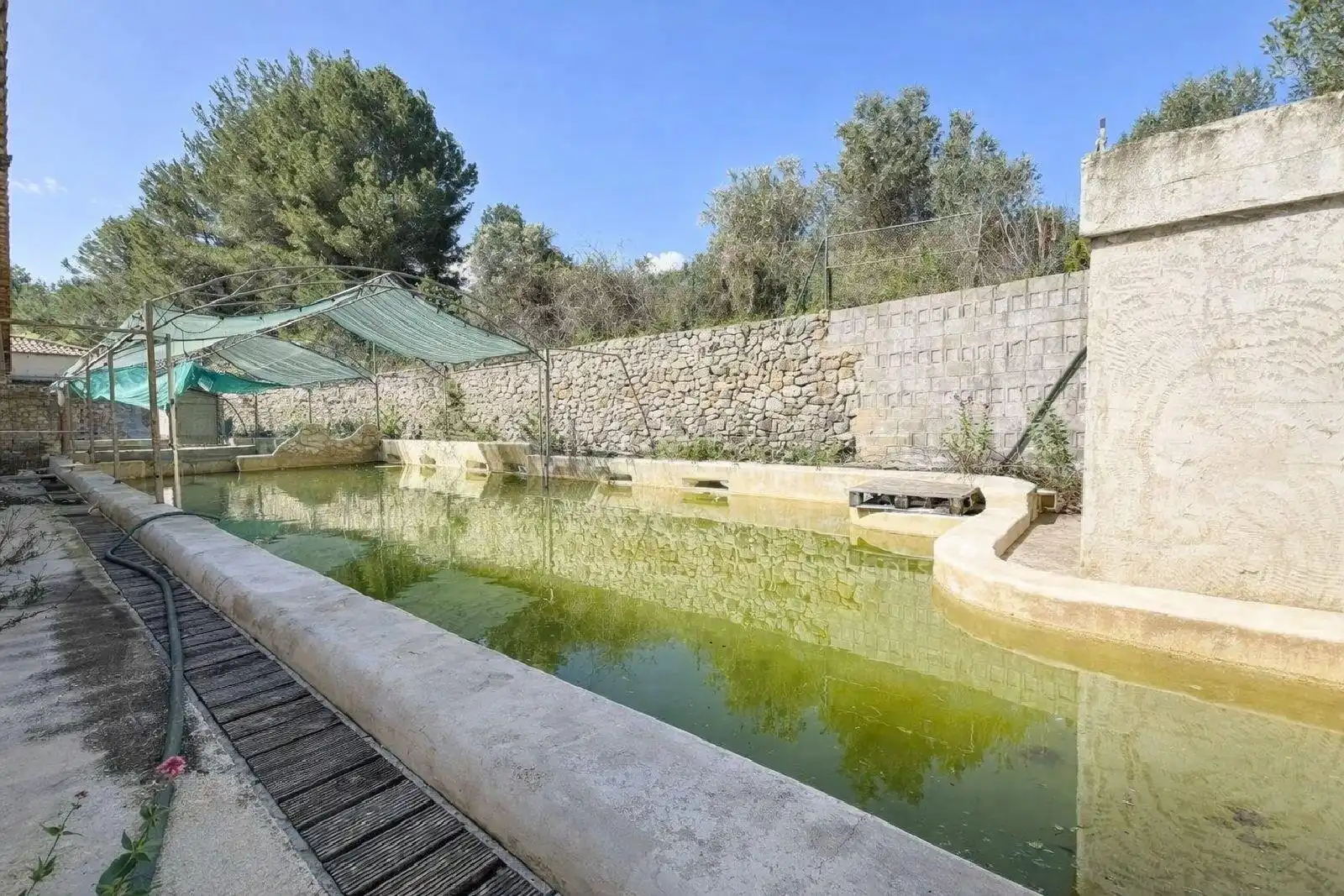 Piscina de Finca rústica en venta en Llíber con Aire acondicionado, Calefacción y Jardín privado