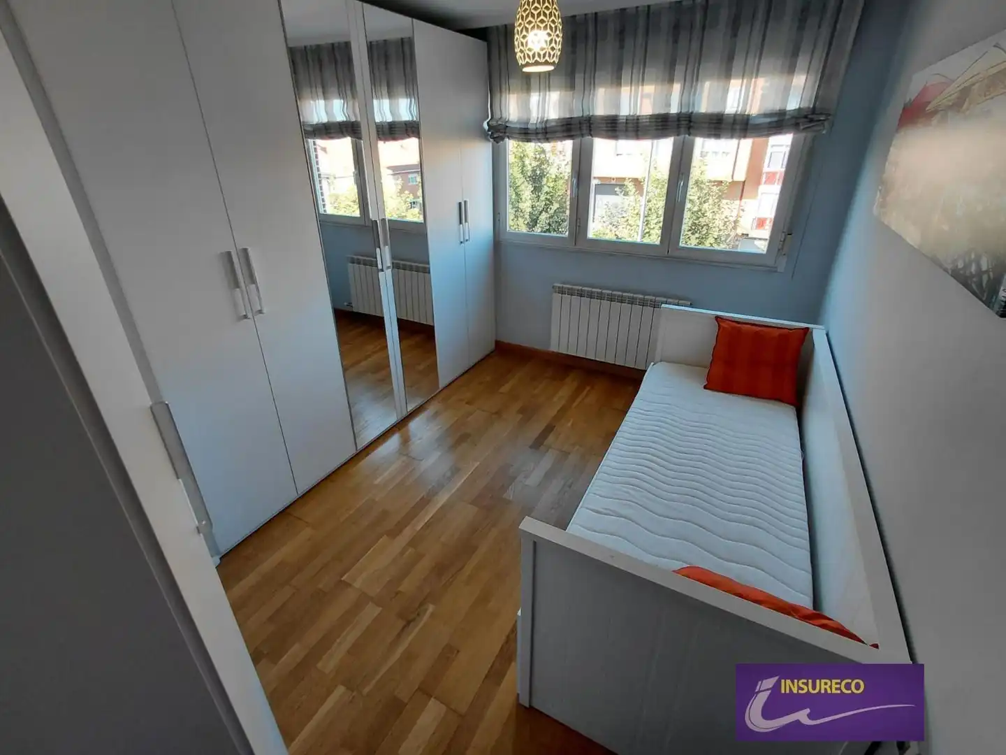 Schlafzimmer von Wohnung zur Miete in León Capital  mit Heizung, Terrasse und Abstellraum