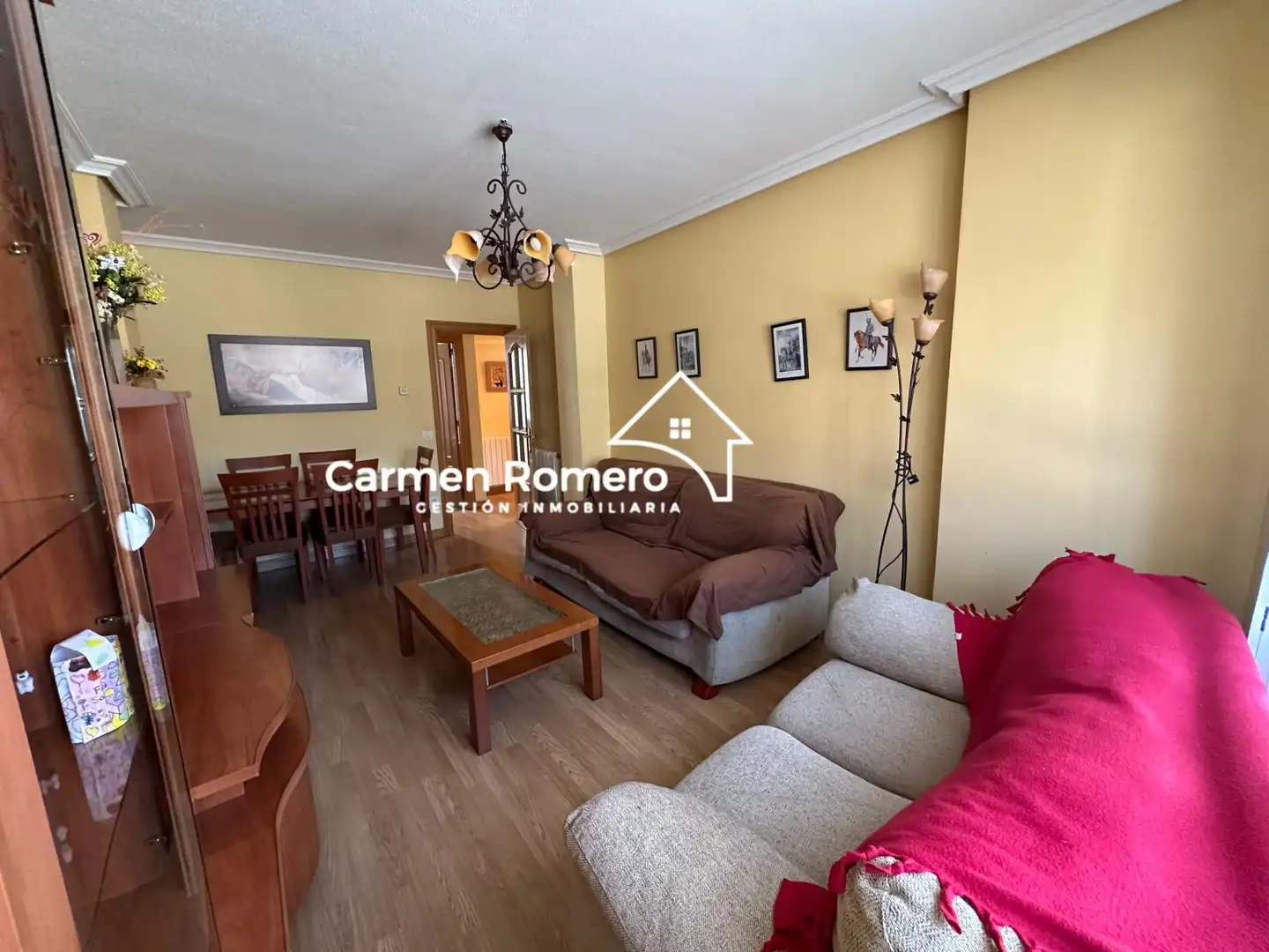 Sala de estar de Apartamento de alquiler en Villamayor con Calefacción y Amueblado
