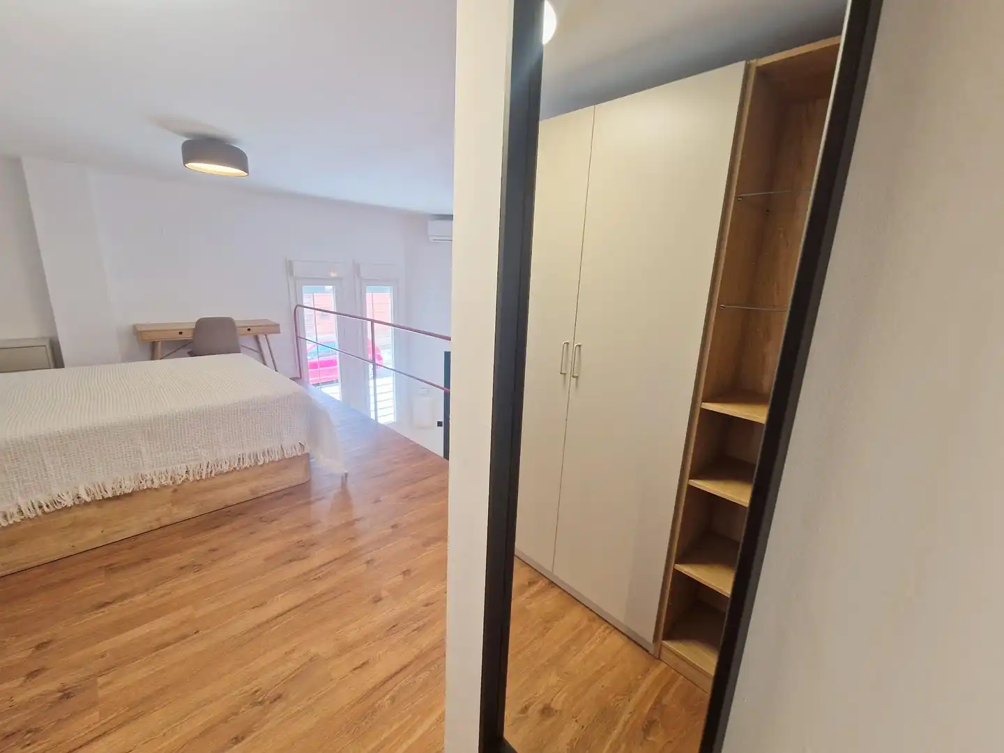Bedroom of Apartments for rent in Málaga  with Air Conditioner and Heating