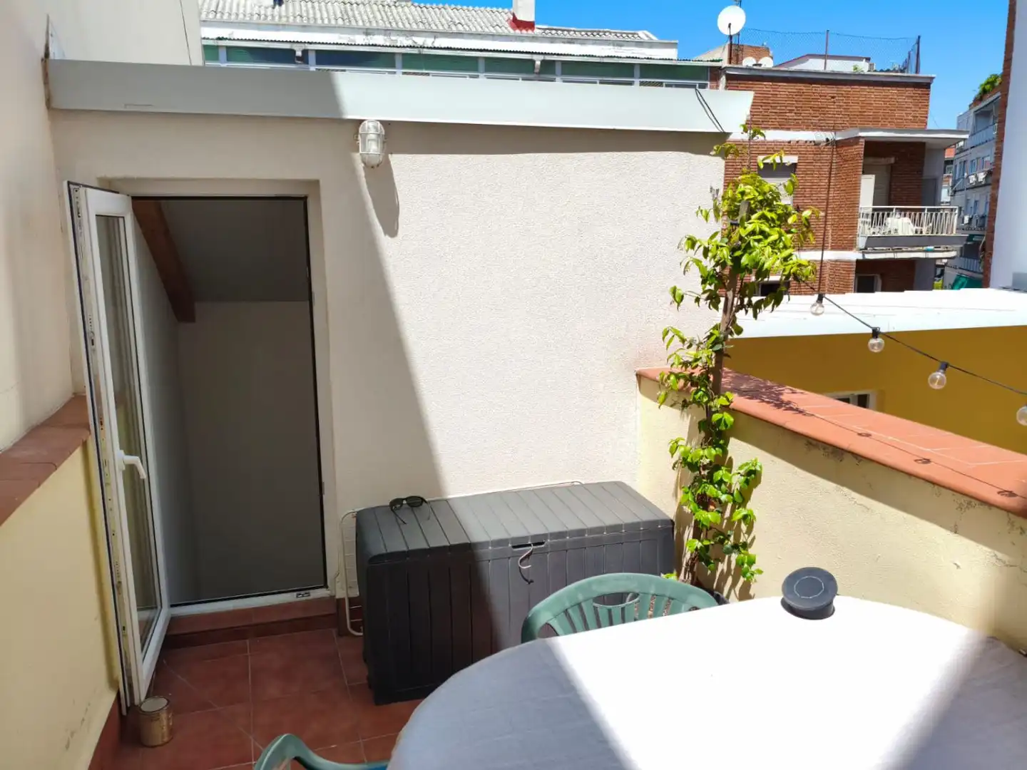 Terrasse von Wohnung zur Miete in Madrid mit Heizung, Terrasse und Möbliert