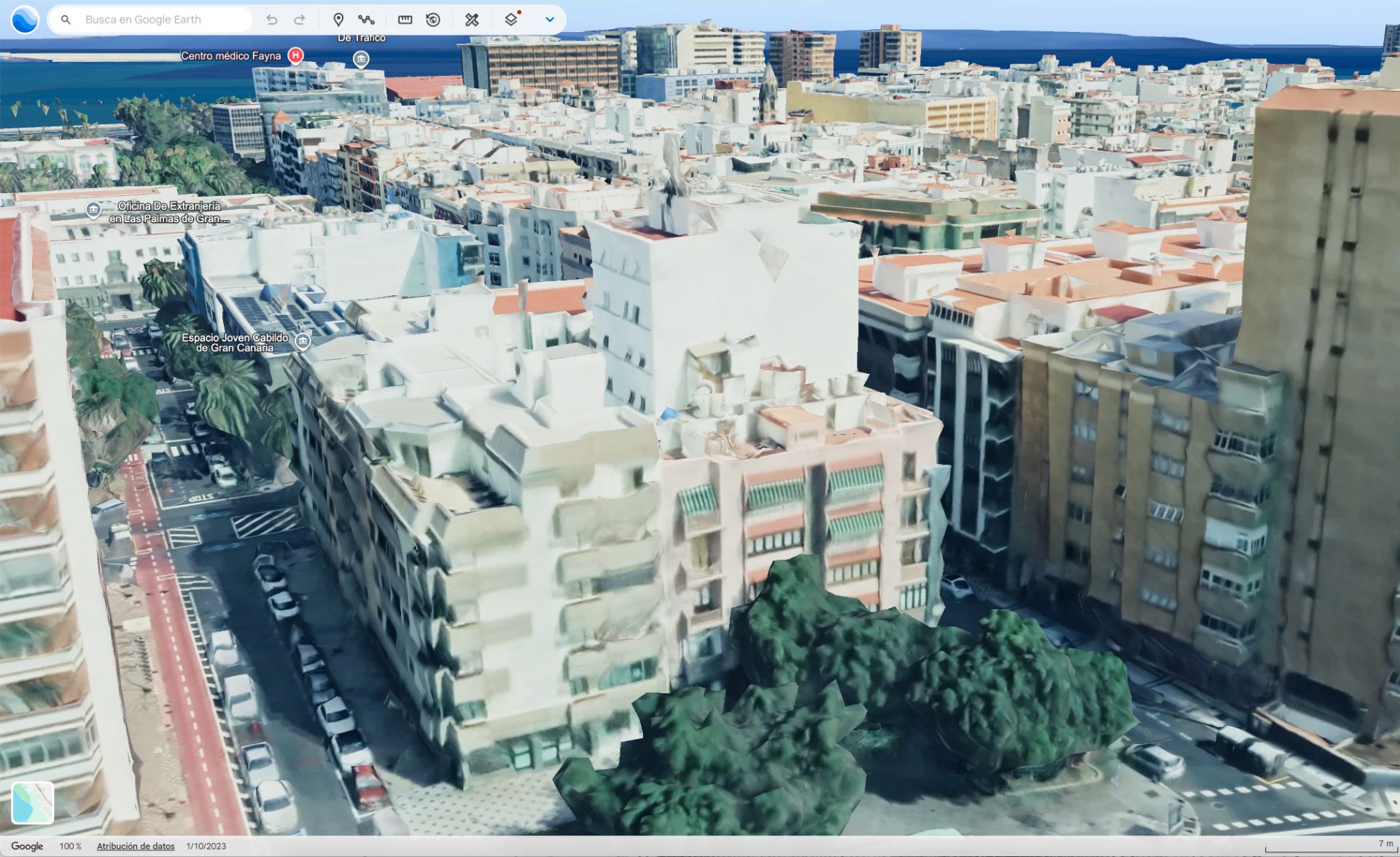 Vista exterior de Àtic en venda en Las Palmas de Gran Canaria amb Terrassa