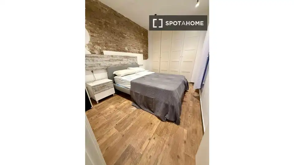 Bedroom of Flat for rent in Valencia  with Air Conditioner, Heating and Furnished