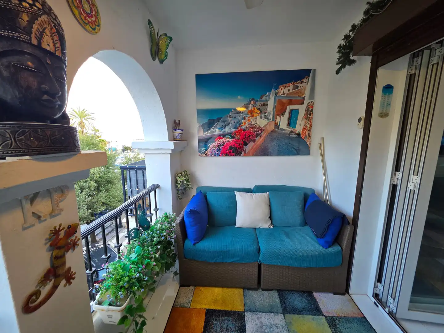 Terrassa de Apartament en venda en Manilva amb Aire condicionat, Calefacció i Terrassa