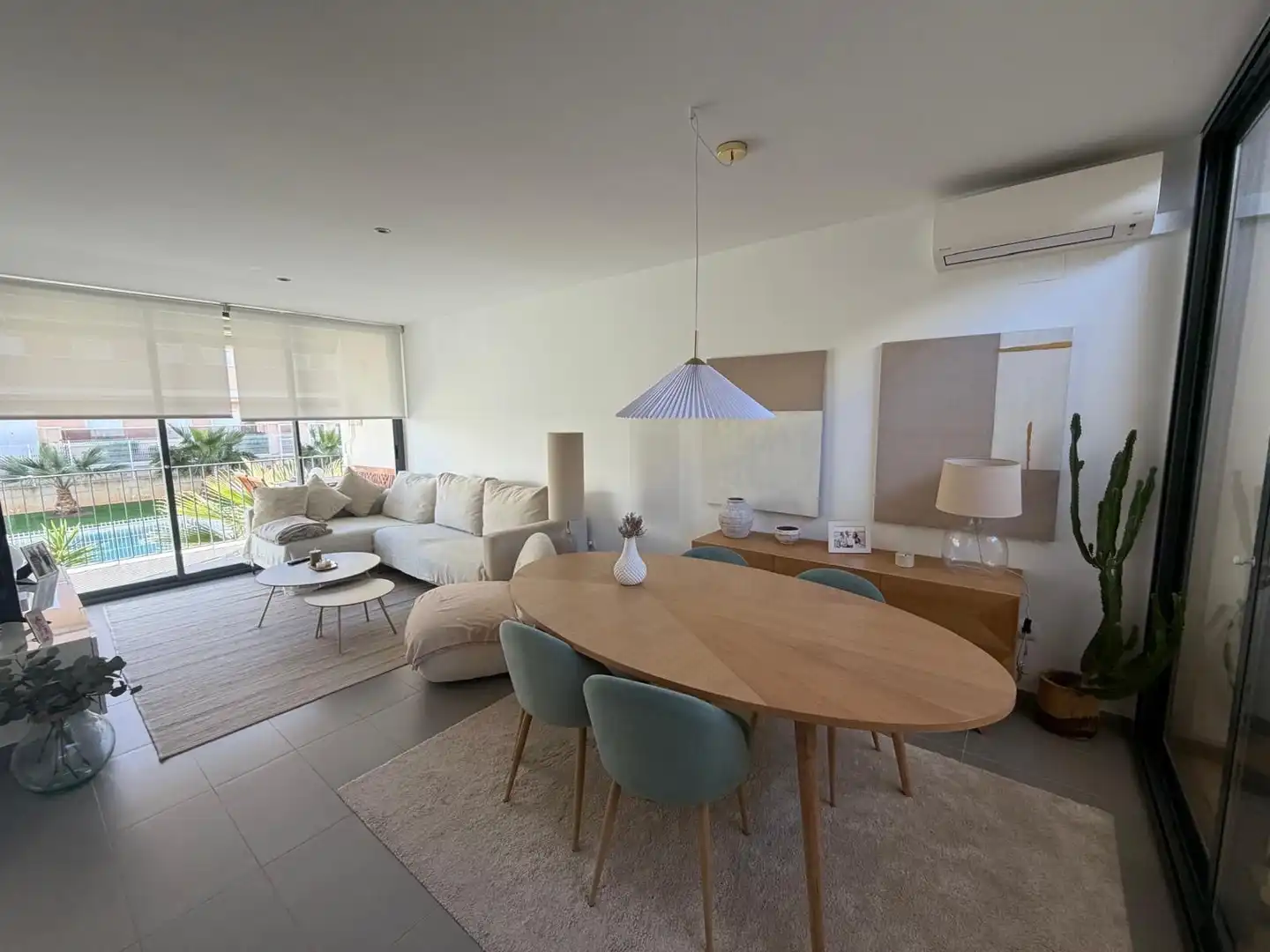 Duplex con piscina in affitto a Clavo
