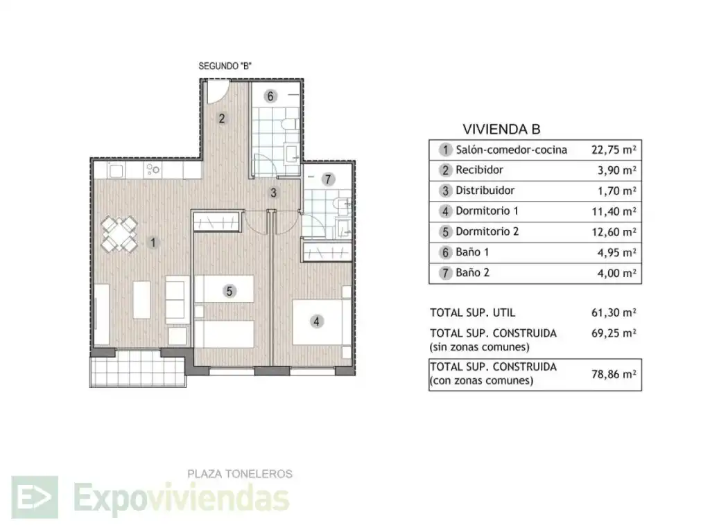 Apartamento con terraza en venta en Puerto de Mazarrón, imagen 13