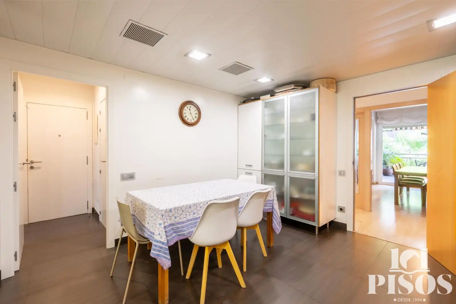 Dining room of Flat for sale in Sant Cugat del Vallès  with Air Conditioner, Heating and Private garden
