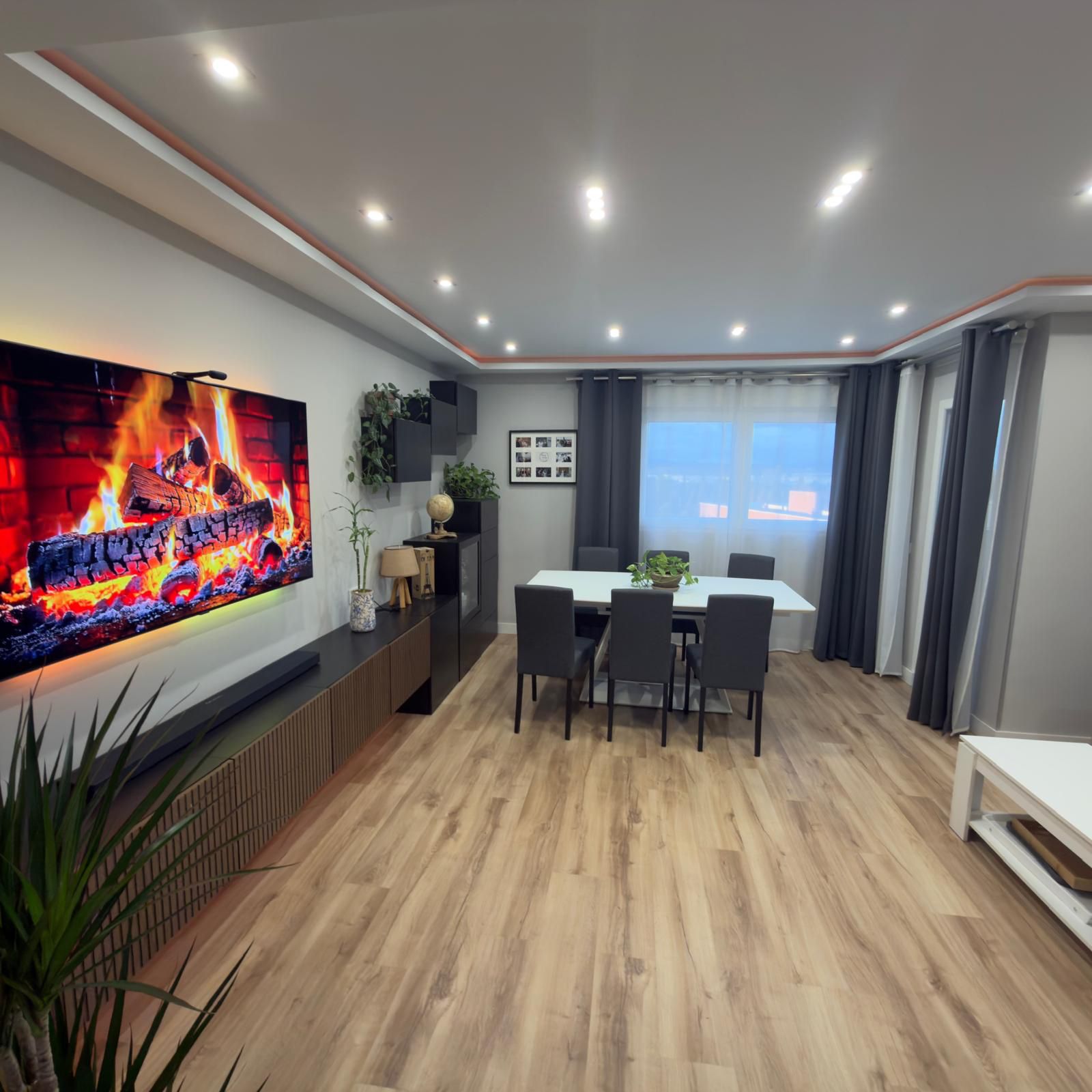 Sala d'estar de Pis en venda en Guadalajara Capital amb Aire condicionat, Calefacció i Terrassa