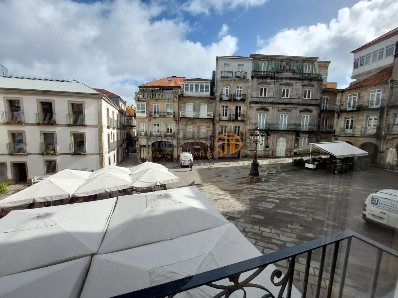 Exterior view of Flat to rent in Vigo   with Heating and Parquet flooring