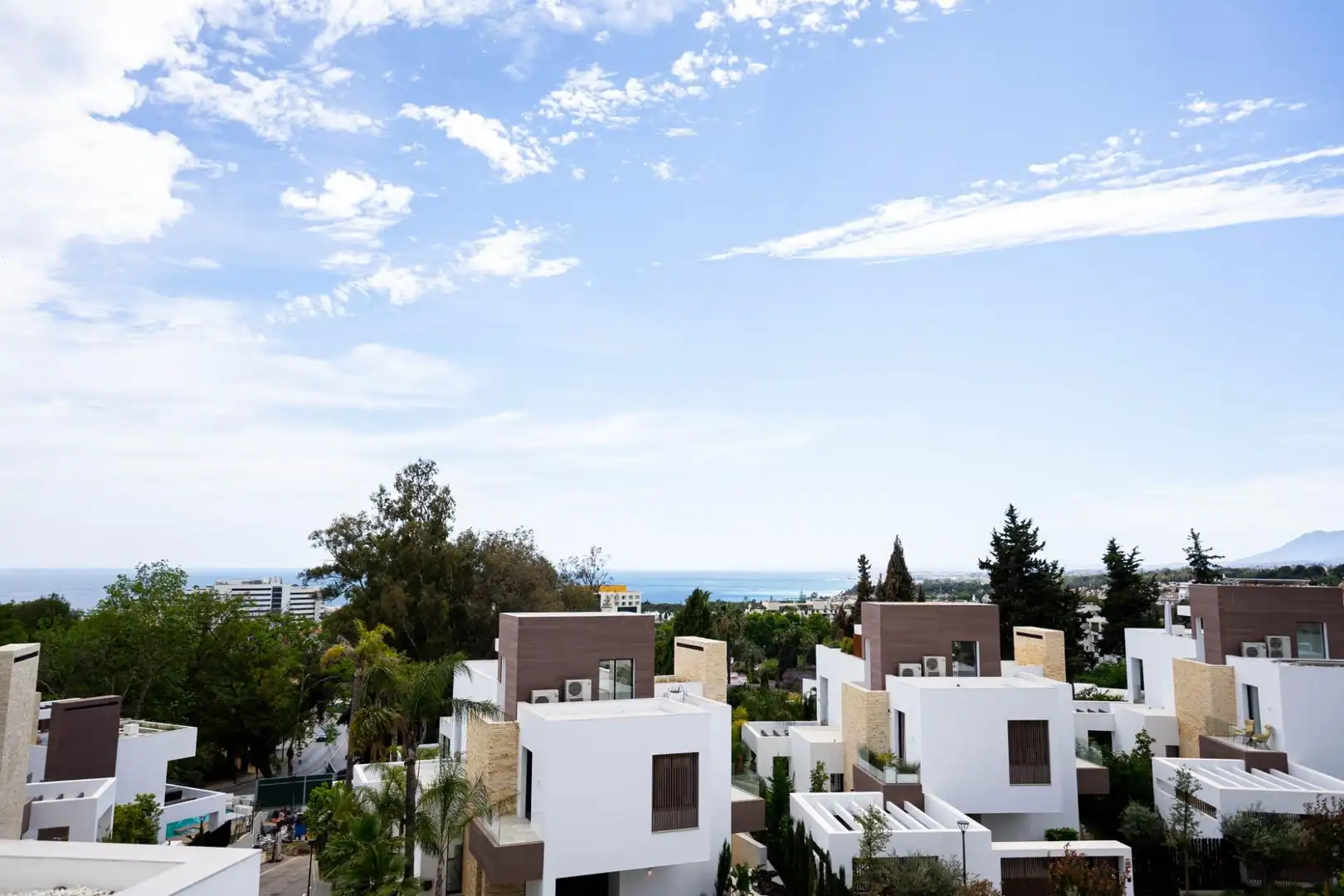 Vista exterior de Casa o chalet en venta en Marbella con Aire acondicionado, Jardín privado y Terraza