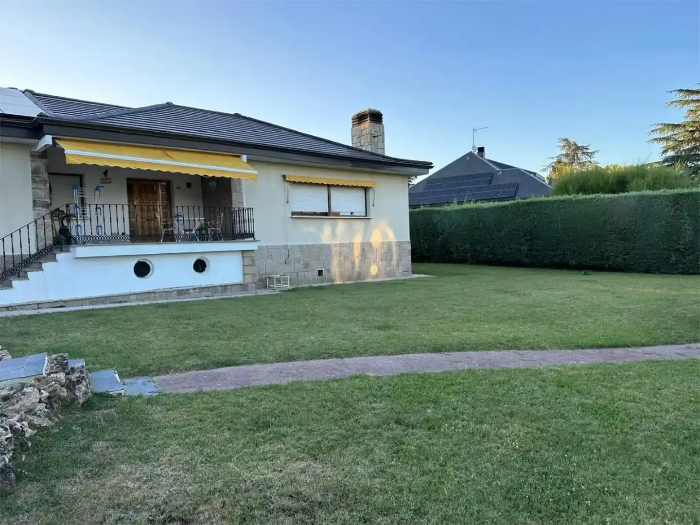 Jardín de Casa o chalet en venta en Boadilla del Monte con Aire acondicionado, Piscina y Balcón