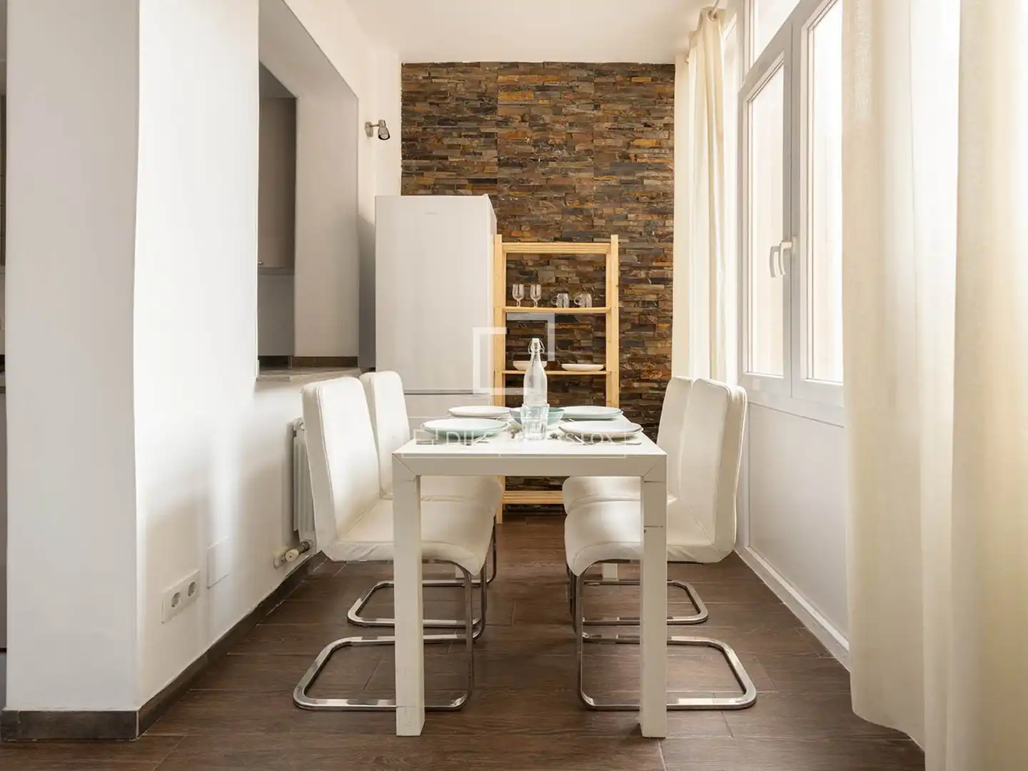 Comedor de Piso en venta en Barcelona con Calefacción, Parquet y Amueblado