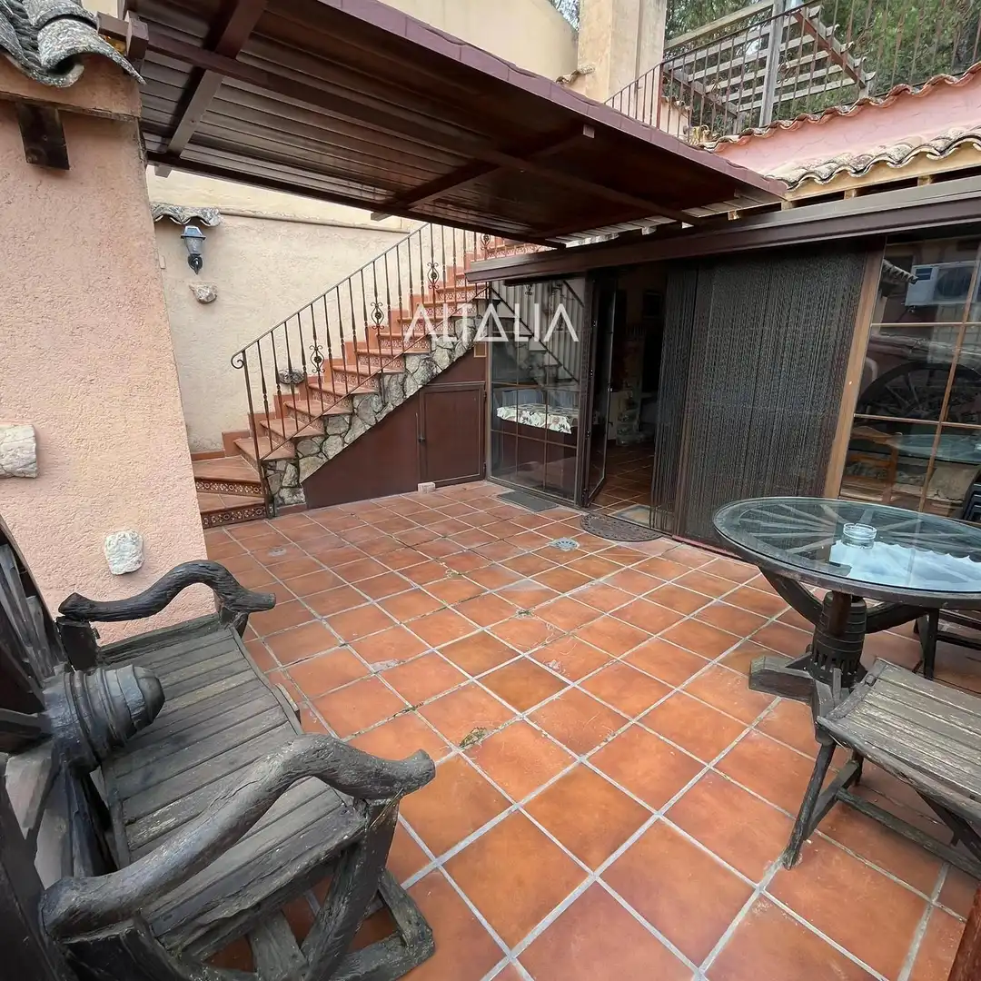 Terraza de Casa o chalet en venta en Villar de Olalla con Terraza y Amueblado