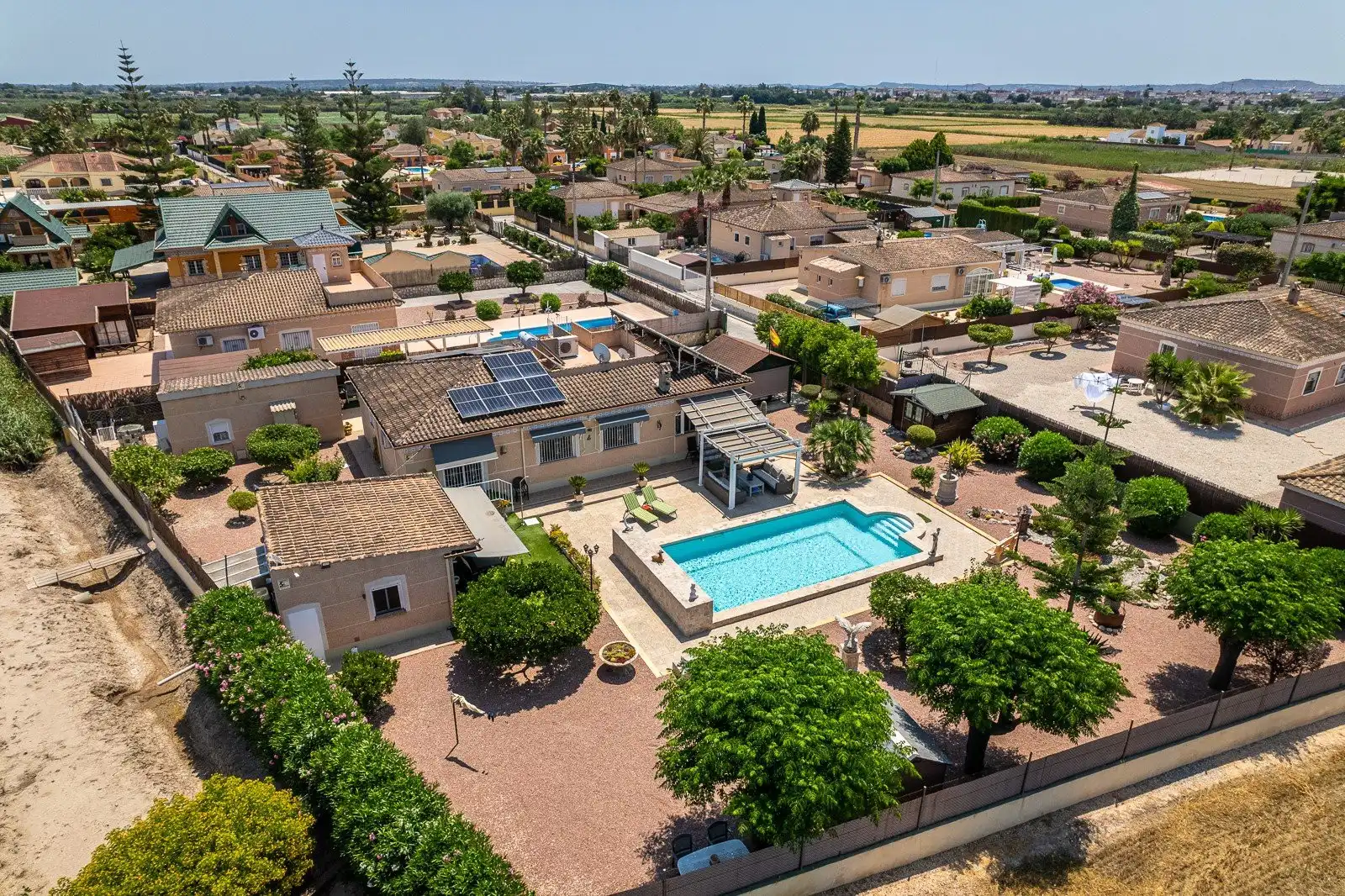 Exterior view of Houses for sale in Catral  with Heating, Private garden and Terrace