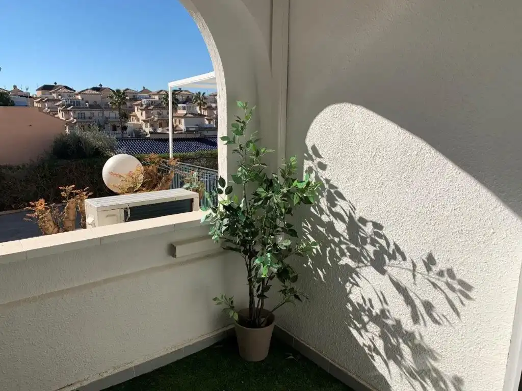 Balcony of Houses for rent in Orihuela  with Air Conditioner, Private garden and Terrace