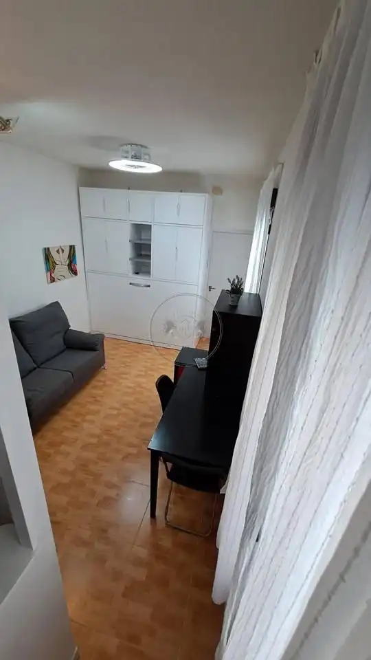 Sala de estar de Estudio de alquiler en Madrid con Calefacción y Amueblado