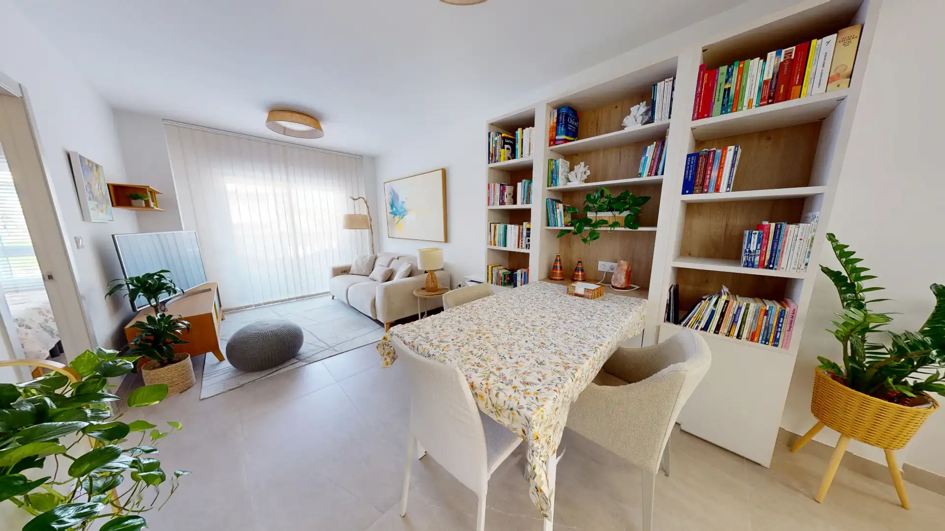 Wohnzimmer von Wohnung zum Verkauf in El Campello mit Klimaanlage, Parkett und Abstellraum