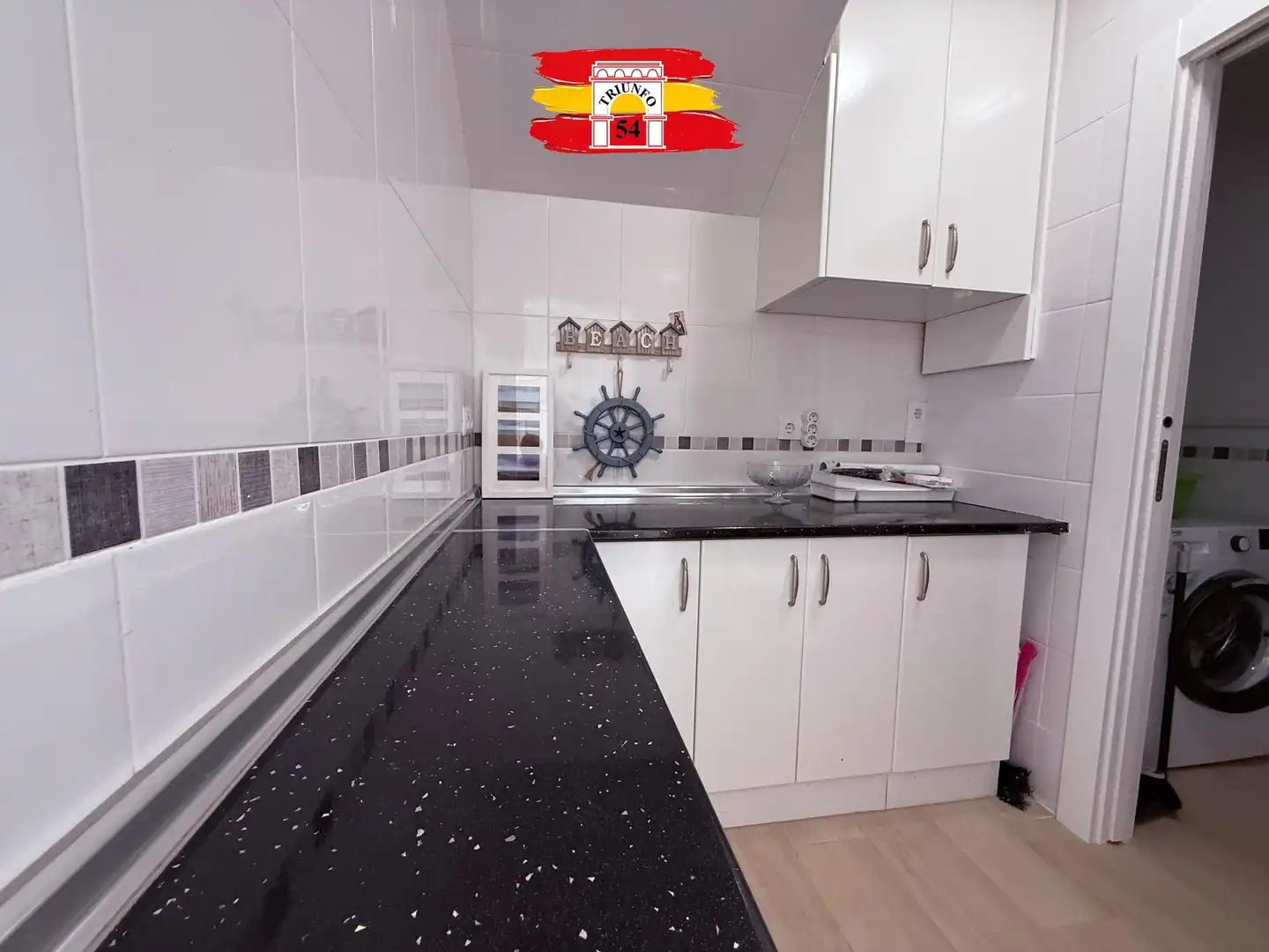 Cocina de Planta baja en venta en Pilar de la Horadada con Aire acondicionado, Jardín privado y Terraza