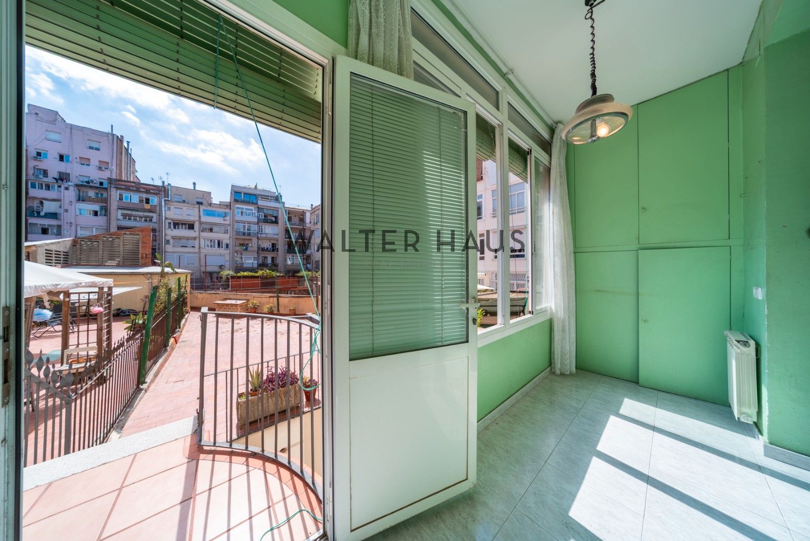 Balcony of Flat for sale in  Barcelona Capital  with Heating, Private garden and Terrace