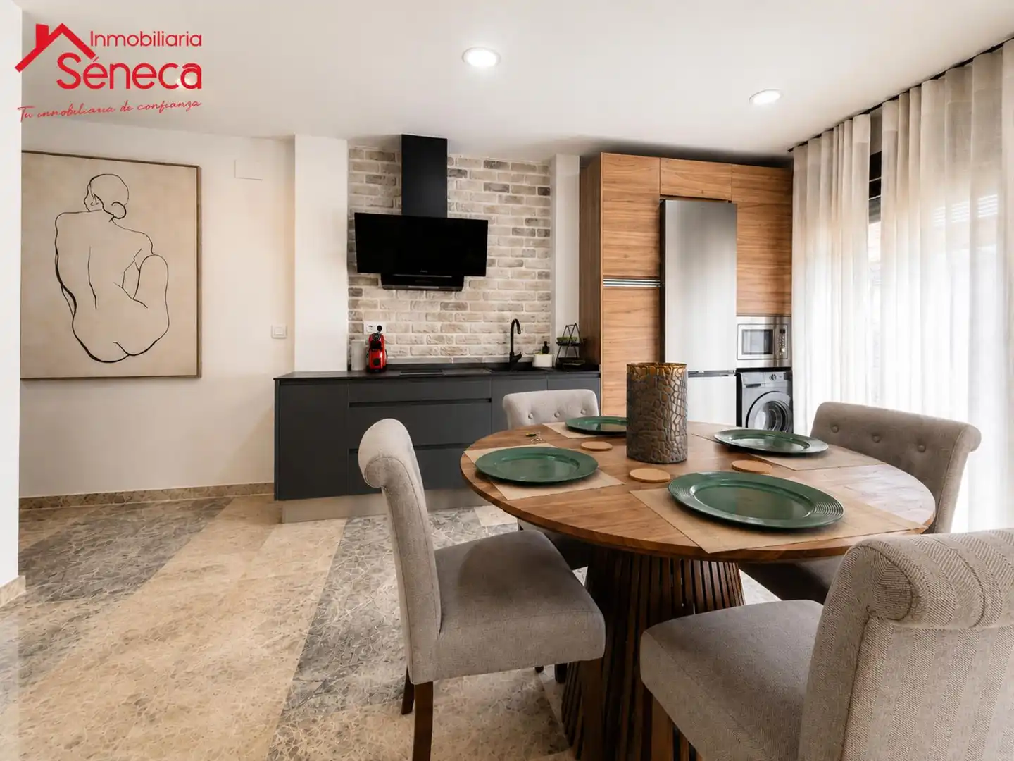 Küche von Wohnung zum Verkauf in Córdoba mit Klimaanlage, Heizung und Terrasse