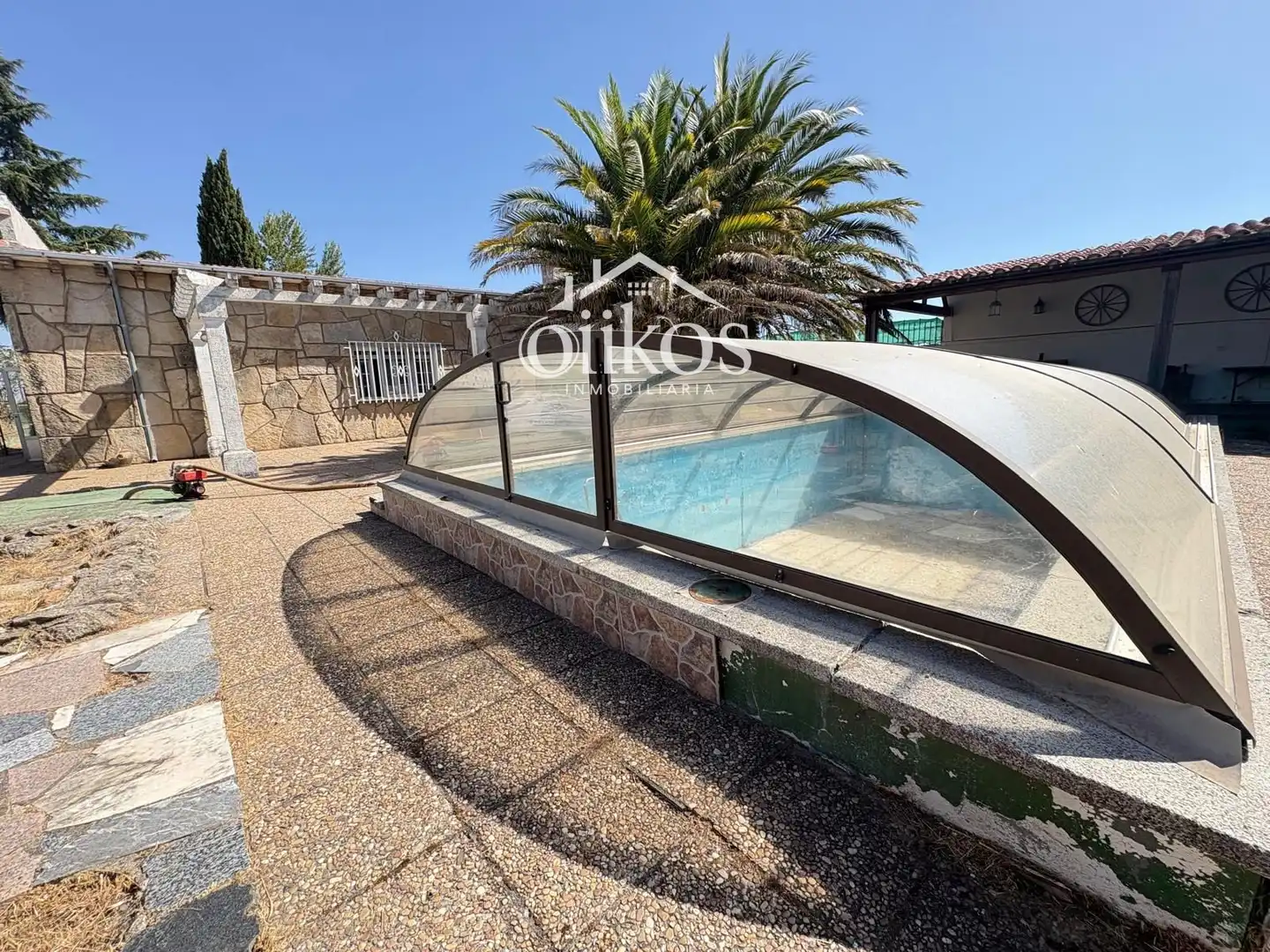 Piscina de Casa o xalet en venda en Vitigudino amb Calefacció, Piscina i Moblat