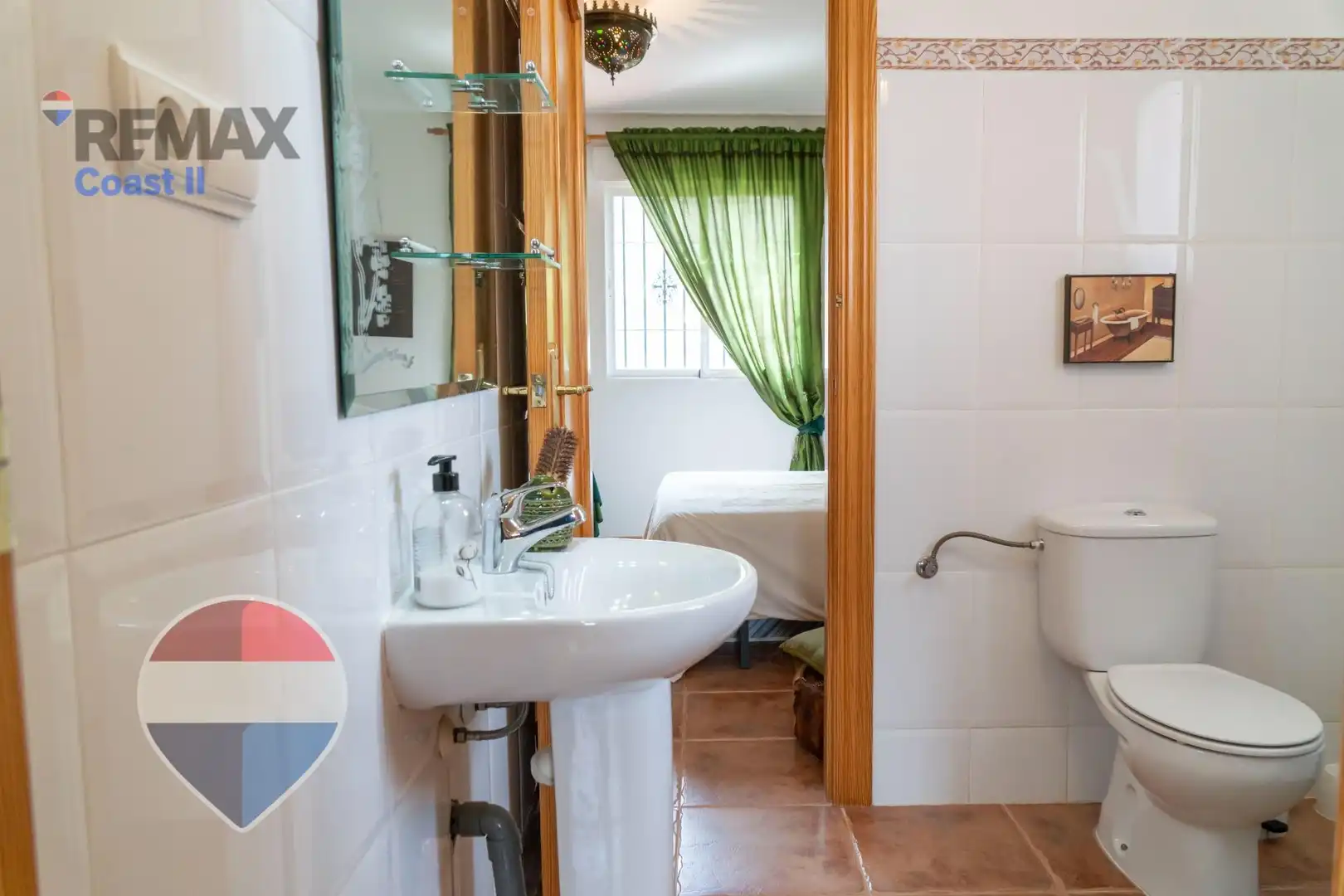 Baño de Casa o chalet en venta en Moraleda de Zafayona con Aire acondicionado, Calefacción y Jardín privado