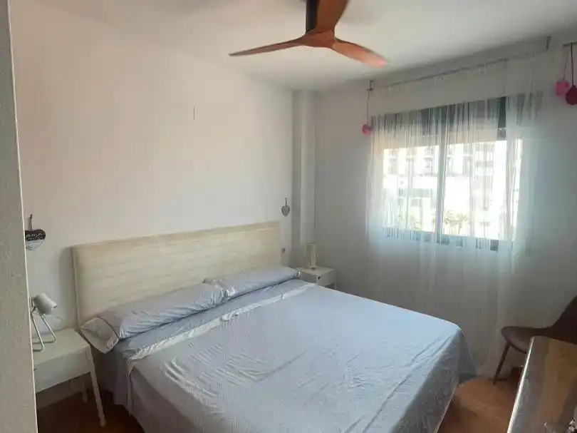 Bedroom of Flat for rent in El Campello  with Air Conditioner, Swimming Pool and Furnished