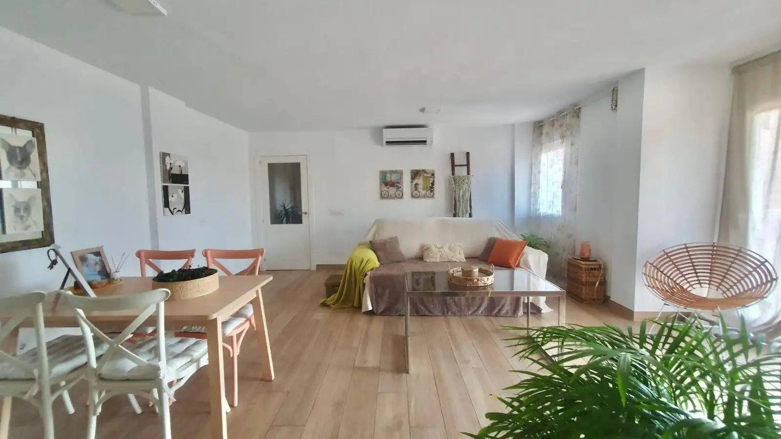Sala d'estar de Pis en venda en Málaga amb Aire condicionat i Terrassa