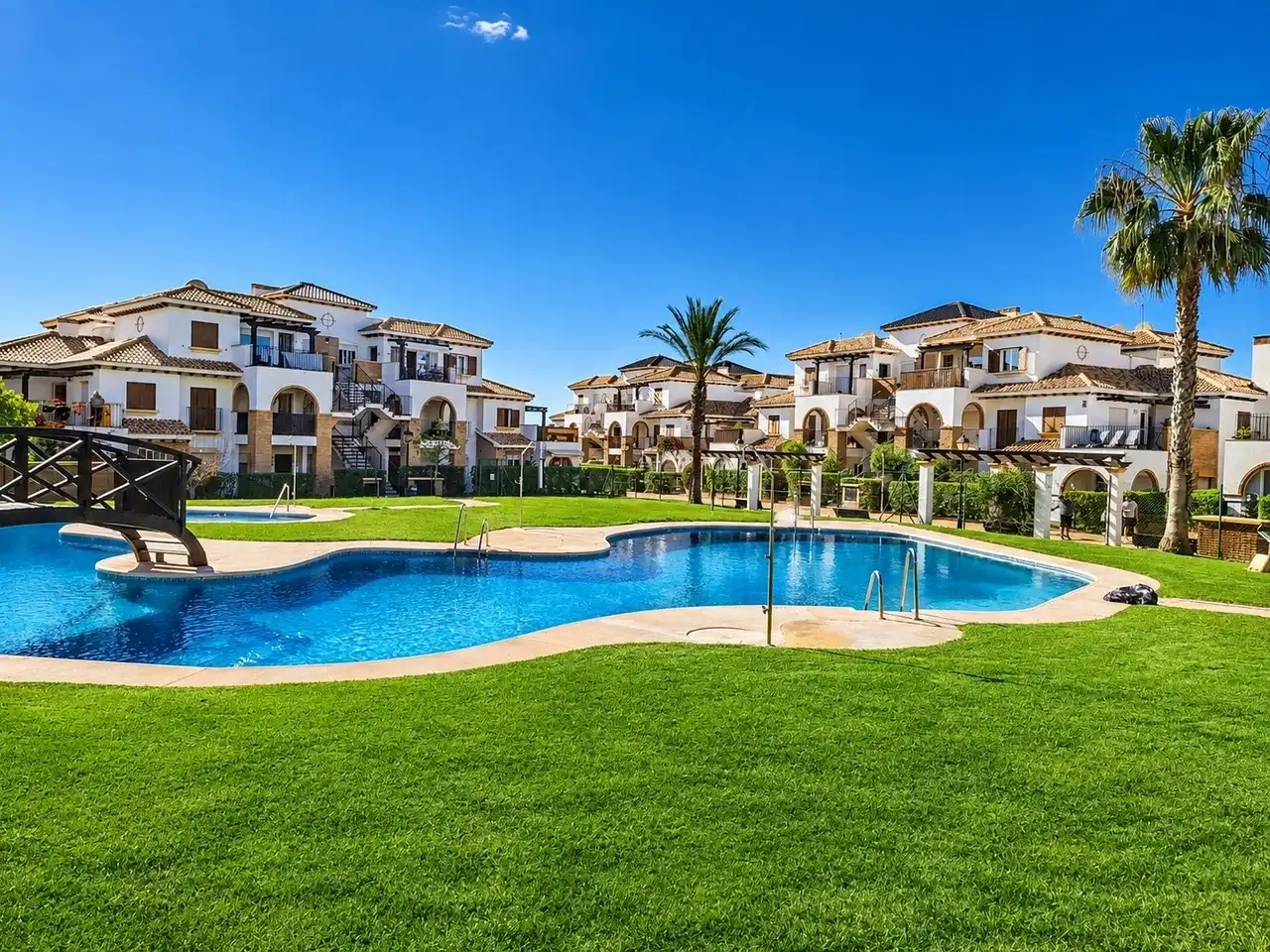 Exterior view of Apartments for sale in Vera  with Air Conditioner, Terrace and Swimming Pool