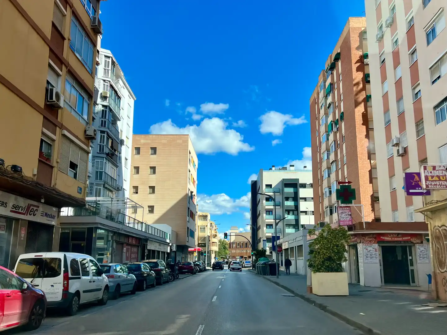 Vista exterior de Edificio en venta en Málaga