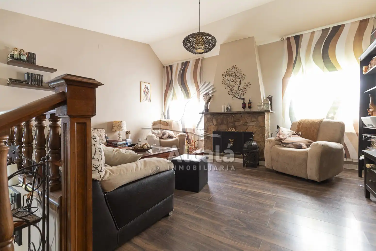 Living room of Houses for sale in Camarma de Esteruelas  with Air Conditioner, Heating and Private garden
