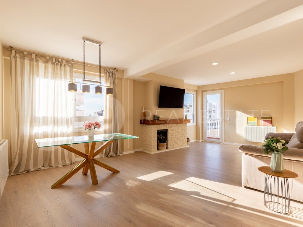 Sala de estar de Piso en venta en  Palma de Mallorca con Terraza y Balcón