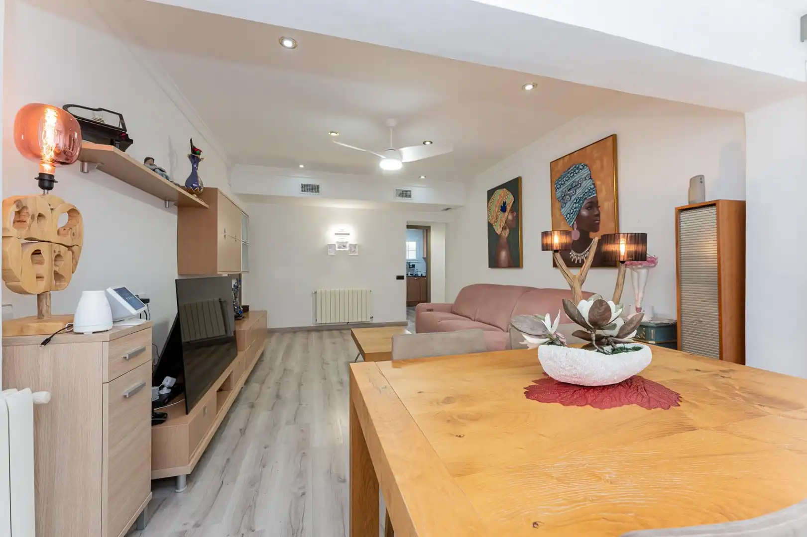 Wohnzimmer von Wohnung zum Verkauf in Viladecans mit Klimaanlage, Heizung und Parkett