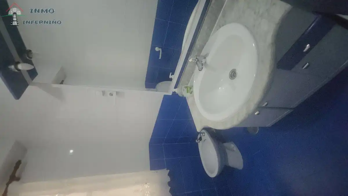 Bathroom of Flat for sale in Ferrol  with Heating, Storage room and Furnished