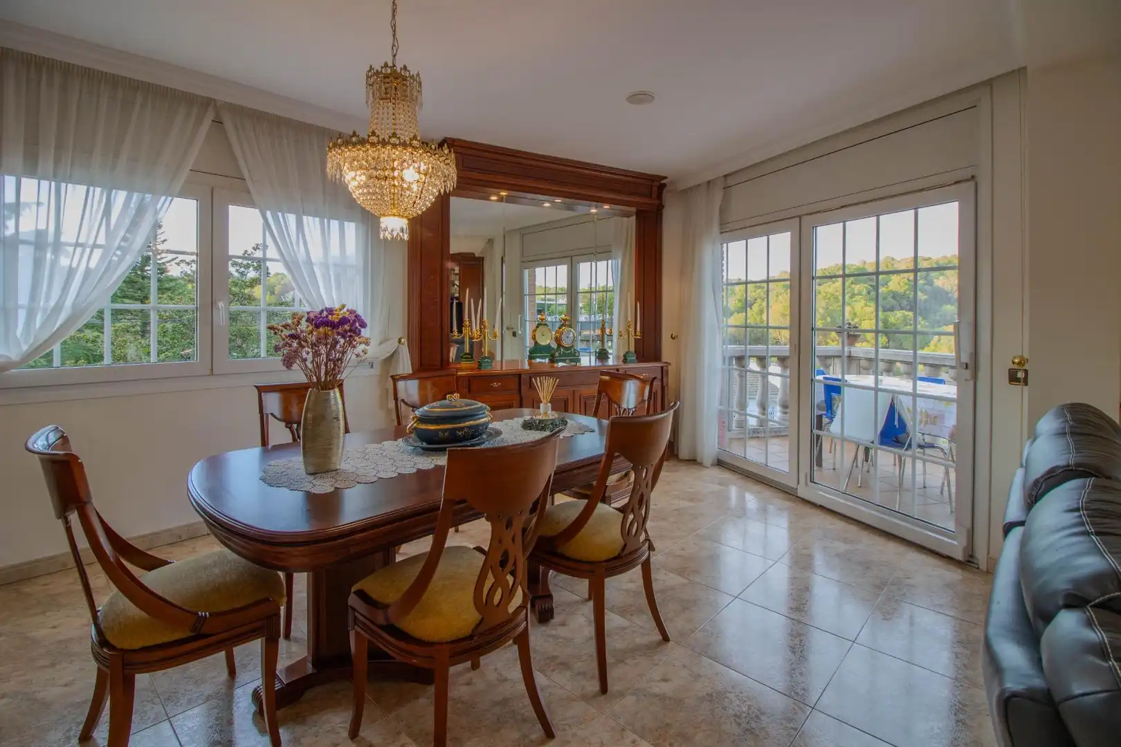 Comedor de Casa o chalet en venta en Esparreguera con Aire acondicionado, Calefacción y Jardín privado