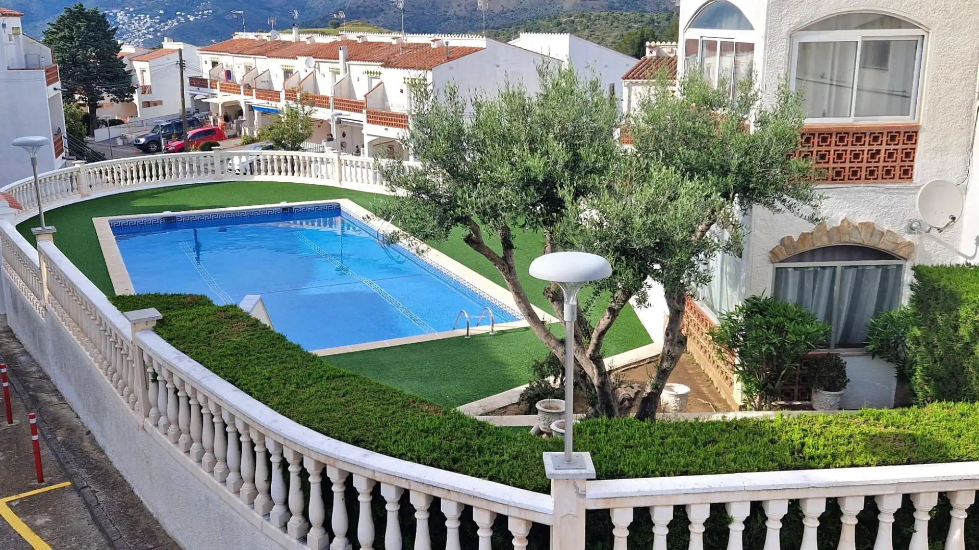 Piscina de Casa o chalet de alquiler en Roses con Aire acondicionado, Jardín privado y Terraza