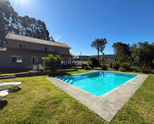 Piscina de Casa o xalet en venda en Meis amb Calefacció, Jardí privat i Terrassa
