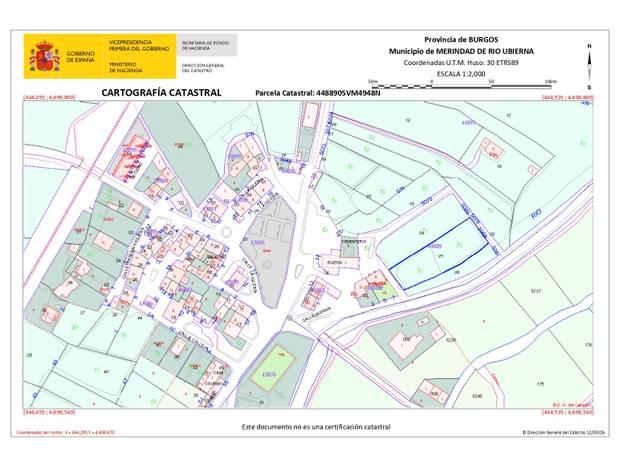 Terreno residencial en Venta en Calle Río Ubierna en Merindad de Río Ubierna