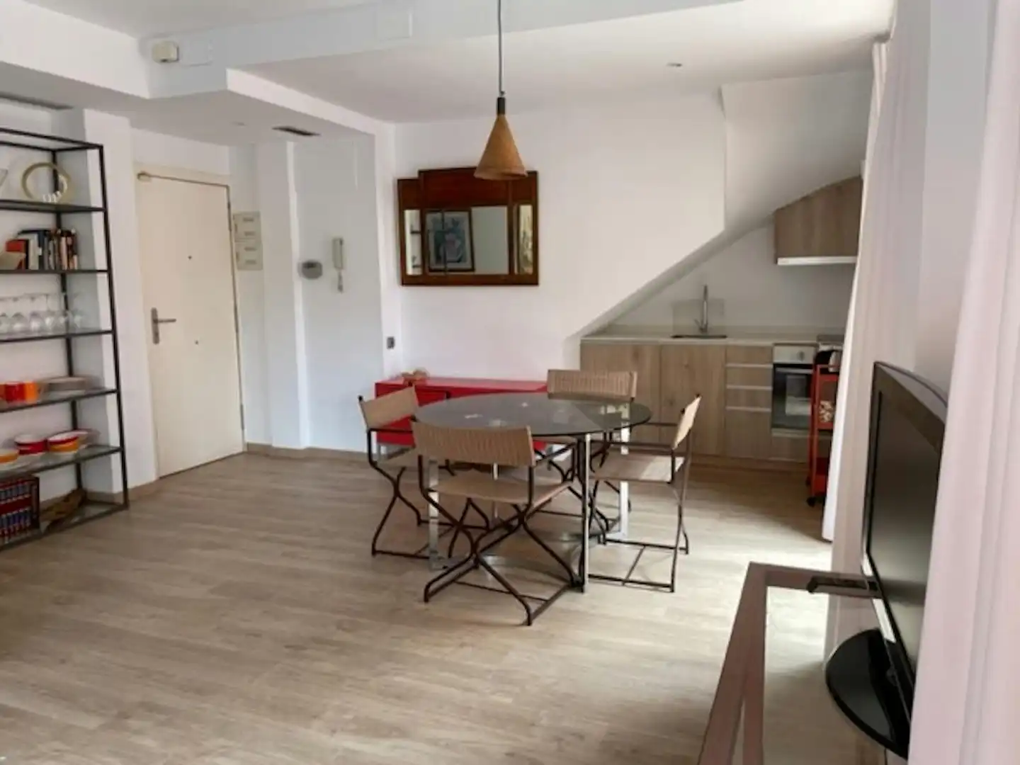 Comedor de Piso de alquiler en Valencia con Aire acondicionado, Amueblado y Lavadora