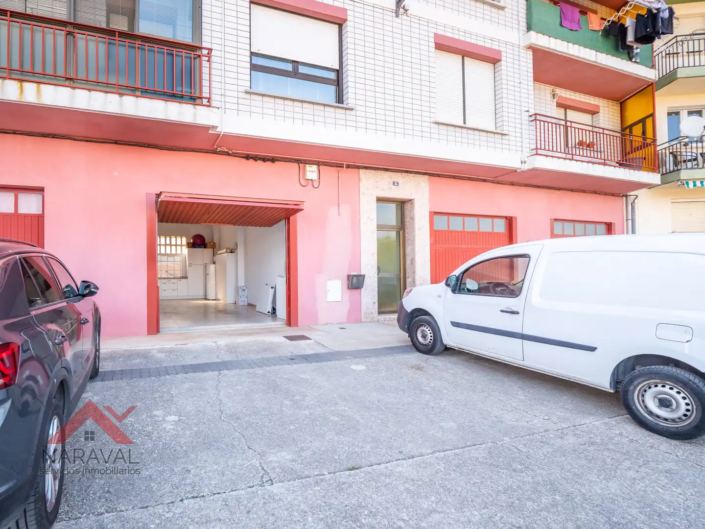 Parking of Flat for sale in Ayegui / Aiegi  with Heating, Parquet flooring and Terrace