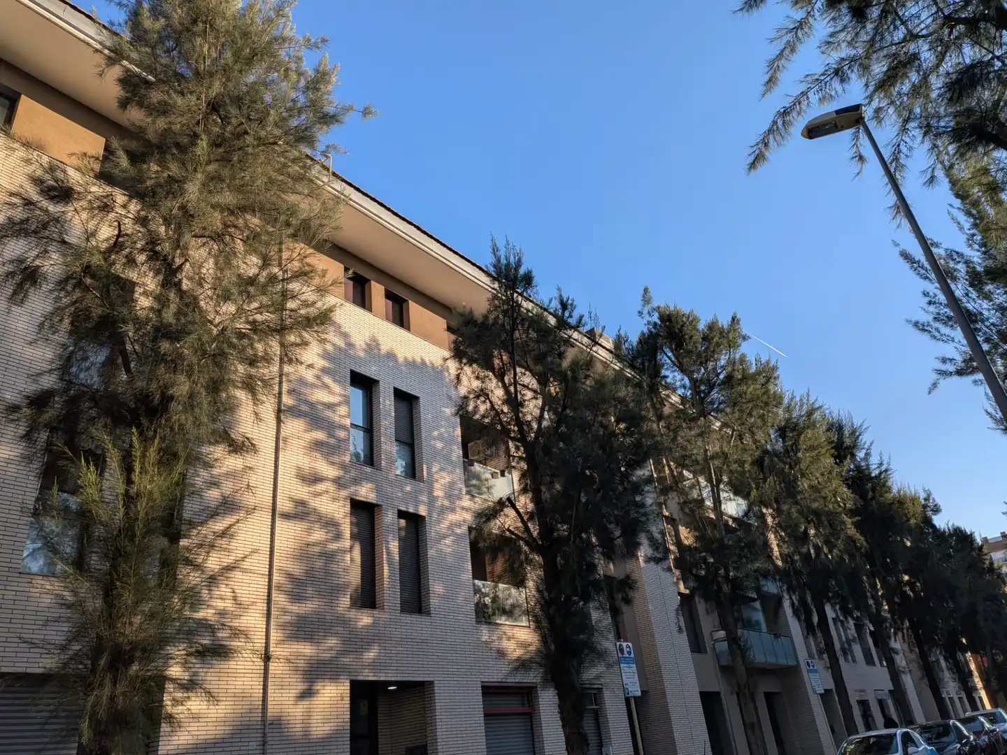 Exterior view of Duplexes for sale in Sant Joan Despí  with Air Conditioner, Parquet flooring and Terrace